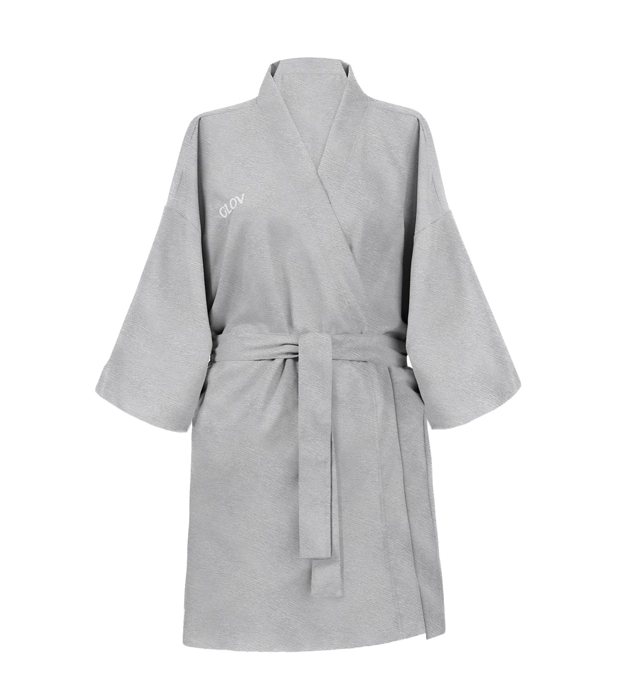 Ultra Maquillalia Grau Style GLOV – saugfähiger – Frottee-Bademantel | Kaufen Kimono