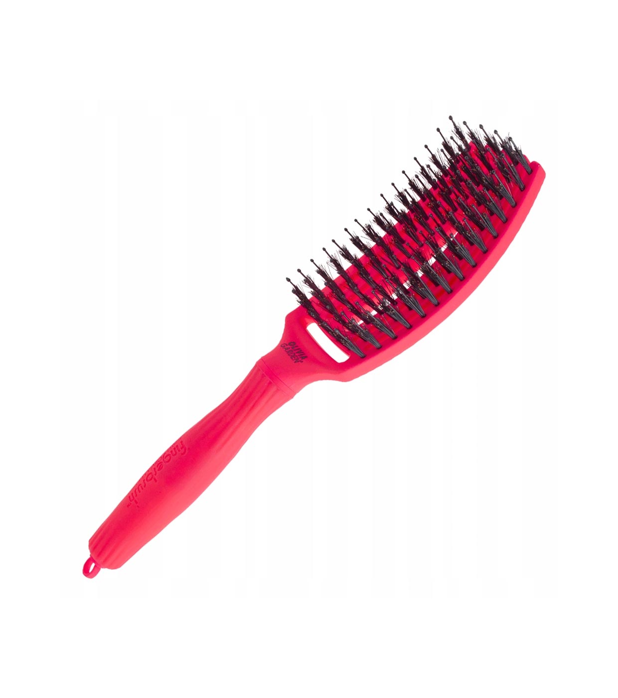 Kaufen Olivia Medium – - Fingerbrush | Haarbürste Combo Maquillalia Pink Garden Neon