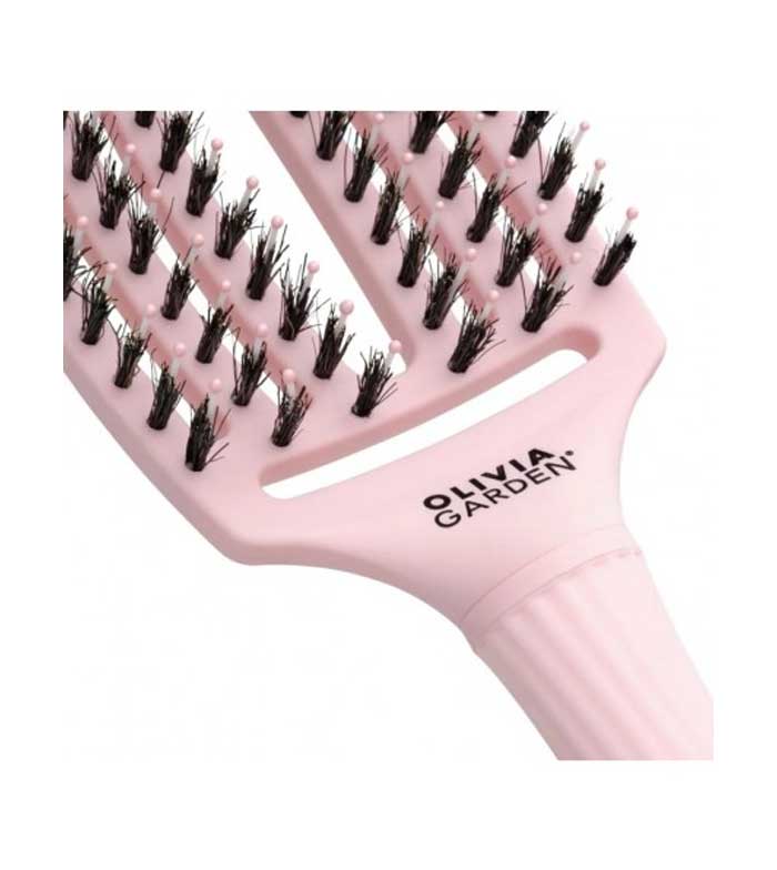 Kaufen Olivia Garden – Pastel Medium Maquillalia Haarbürste Combo Pink Fingerbrush | 