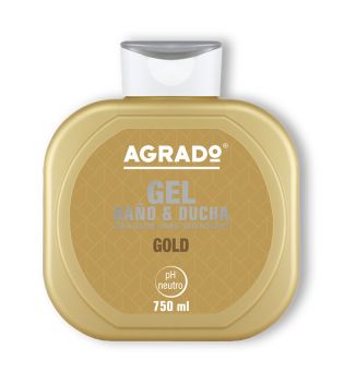 Agrado - Goldenes Bade- und Duschgel