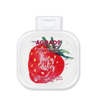 Agrado - *Trendy Bubbles* - Süße Erdbeeren Bade- und Duschgel