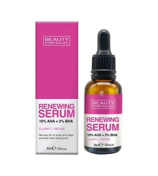 Beauty Formulas - Serum 10 % AHA und 2 % BA Renewing