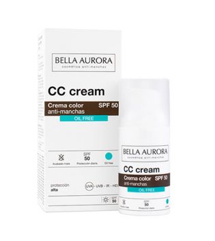 Bella Aurora - CC Cream Anti-Dunkelflecken SPF50 + - Oil free