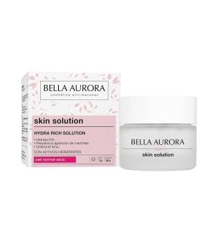 Bella Aurora - *Skin Solution* - 24h intensive Feuchtigkeitscreme Hydra Rich Solution SPF15