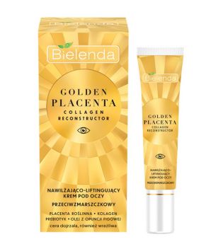 Bielenda - *Golden Placenta* - Feuchtigkeitsspendende Augenkontur gegen Falten