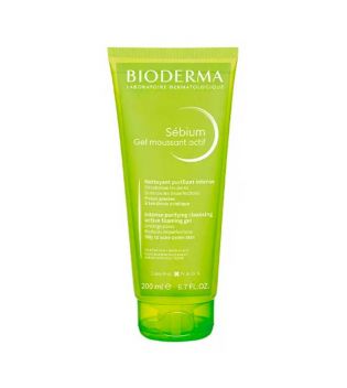 Bioderma - Deep Purifying Cleansing Gel Sébium Actif - Fettige, zu Akne neigende Haut