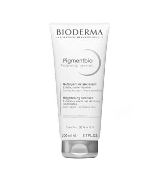 Bioderma - Peeling und strahlender Reiniger Pigmentbio Foaming Cream - Empfindliche Haut mit Pickeln und Hyperpigmentierung