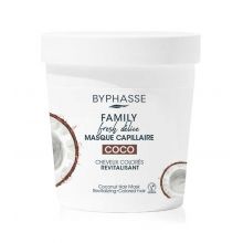 Byphasse - *Family fresh délice* - Haarmaske - Kokosnuss: coloriertes Haar