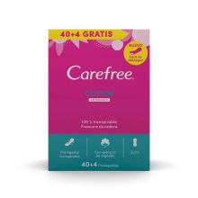 Carefree - Slipeinlagen ohne Duft Cotton - 40 + 4 Einheiten