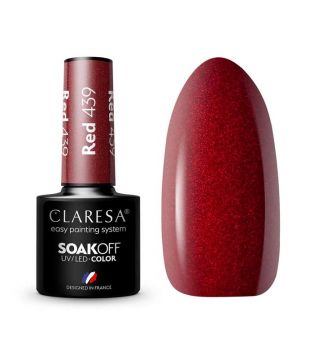 Claresa - Semi-permanenter Nagellack Soak off - 439: Red