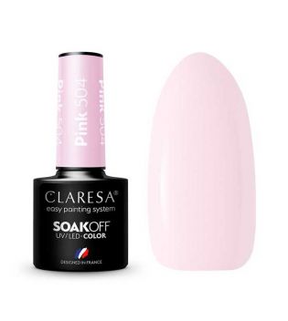 Claresa - Semi-permanenter Nagellack Soak off - 504: Pink