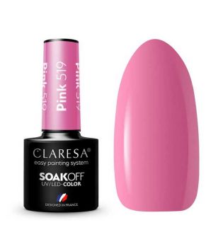 Claresa - Semi-permanenter Nagellack Soak off - 519: Pink