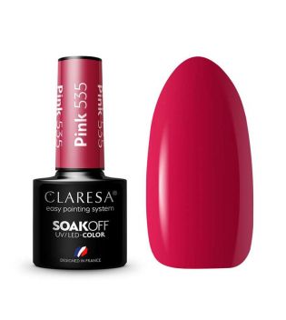Claresa - Semi-permanenter Nagellack Soak off - 535: Pink