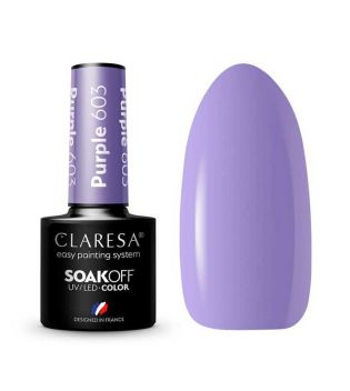 Claresa - Semi-permanenter Nagellack Soak off - 603: Purple