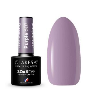 Claresa - Semi-permanenter Nagellack Soak off - 607: Purple