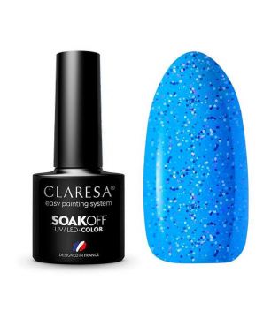 Claresa - Semi-permanenter Nagellack Soak off - 709: Blue