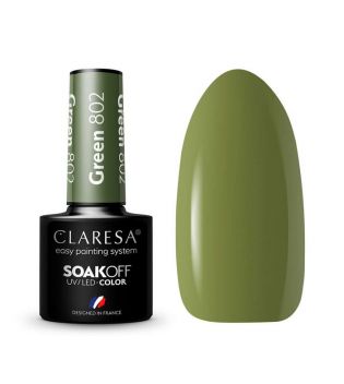Claresa - Semi-permanenter Nagellack Soak off - 802: Green