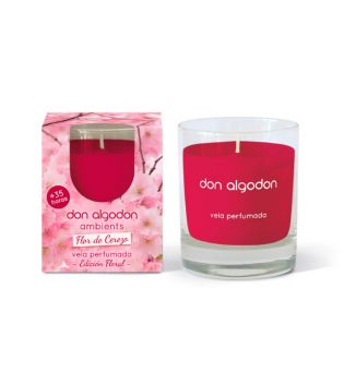 Don Algodon - Duftkerze im Glas - Cherry Blossom