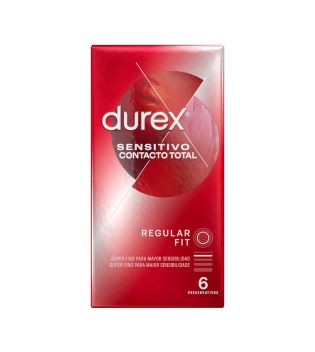 Durex - Total Contact Sensitive Kondome - 6 Einheiten