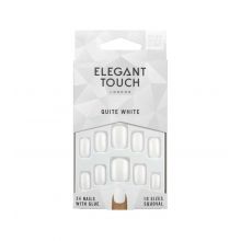 Elegant Touch - Colour Nails Falsche Nägel - Quite White