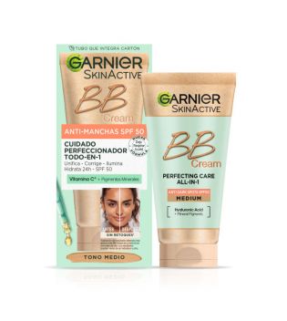 Garnier - Anti-Makel BB Cream SPF 50 - Mittelton