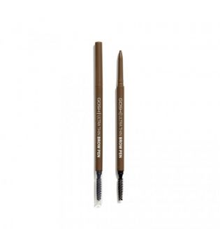 Gosh - Augenbrauenstift Ultra Thin Brow Pen - 002: Grey Brown