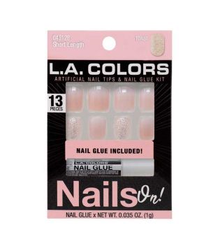 L.A Colors - Falsche Nägel Nails On! - Toast