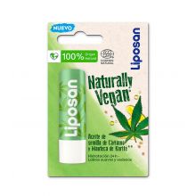 Liposan - Lippenbalsam Naturally Vegan - Hanfsamenöl und Sheabutter