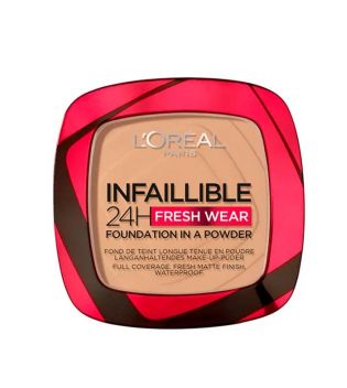 Loreal - Puder Make-up Infaillible Fresh Wear - 300: Amber