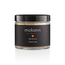 Mokosh (Mokann) - Salzpeeling für den Körper - Kaffee und Orange