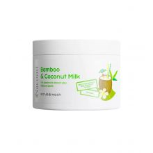 Nacomi – Körperpeeling und Reinigungsmittel – Bamboo & Coconut Milk