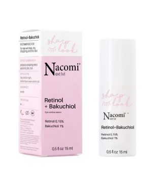 Nacomi - *Next Level* - Anti-Falten-Augenkonturserum Retinol 0,15 % + Bakuchiol 1 %