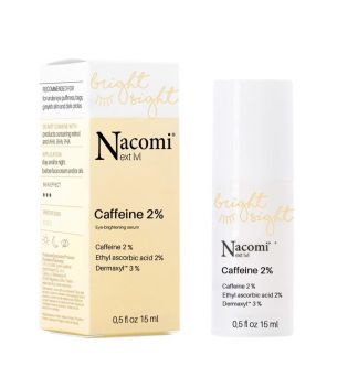 Nacomi - *Next Level* – Koffein 2 % leuchtendes Augenkonturserum