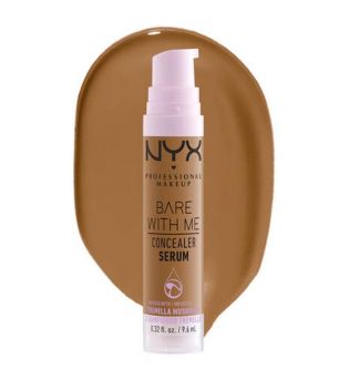 Nyx Professional Makeup - Flüssiger Concealer Concealer Serum Bare With Me - 10: Camel