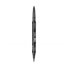 Nyx Professional Makeup -  Two Timer Dual Kohl Pencil Liner - TT01: Jet Black