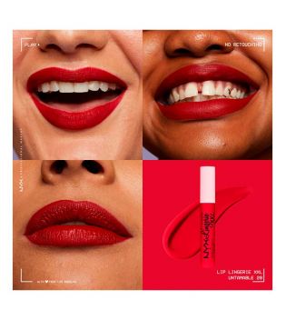 Nyx Professional Makeup - Matter flüssiger Lippenstift Lip Lingerie XXL - Untamable