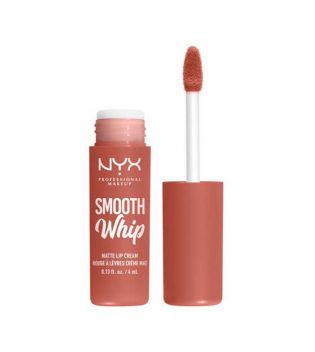Nyx Professional Makeup – Flüssiger Lippenstift Smooth Whip Matte Lip Cream – 07: Pushin' Cushion