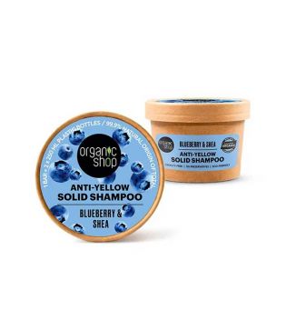 Organic Shop - Festes Shampoo gegen gelbe Reflexe - Cranberry und Shea
