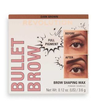Revolution - Augenbrauenwachs Bullet Brow - Ash Brown