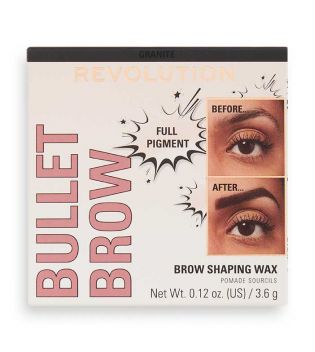 Revolution - Augenbrauenwachs Bullet Brow - Granite