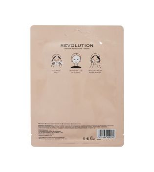 Revolution - *Friends X Revolution* - Gesichtsmaske aus rosa Tongewebe - Chandler