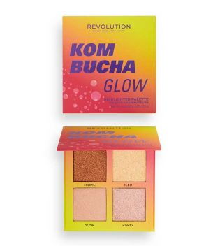 Revolution - *Hot Shot* - Highlighter-Palette Kombucha Glow