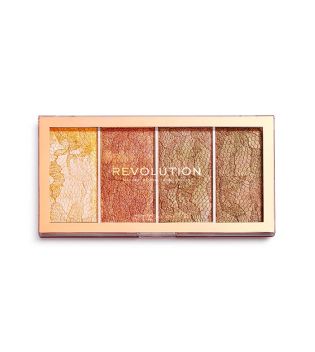Revolution -  Vintage Lace Highlighters Palette