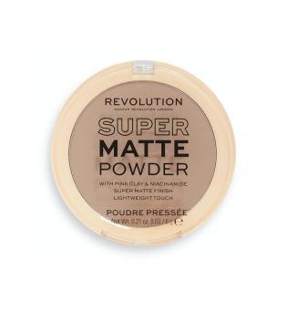 Revolution - Kompaktes Pulver Super Matte - Tan