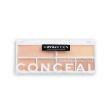 Revolution Relove - Concealer-Palette Conceal Me - Fair