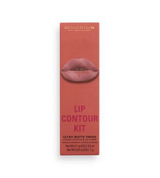 Revolution - Lippenset Lip Contour - Brunch