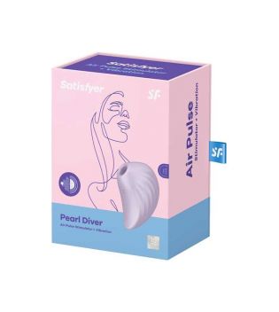 Satisfyer – Klitorisstimulator Pearl Diver – Violett