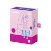 Satisfyer - Menstruationstassen-Kit Feel Secure (15 + 20 ml) - Dunkelblau