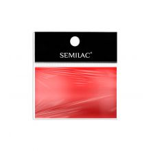 Semilac - Transferfolie für Nailart - 04: Red foil