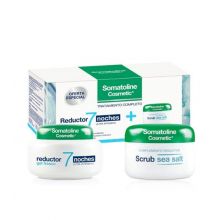 Somatoline Cosmetic - 7 Nächte reduzierende Frischgel-Komplettbehandlung + Meersalzpeeling